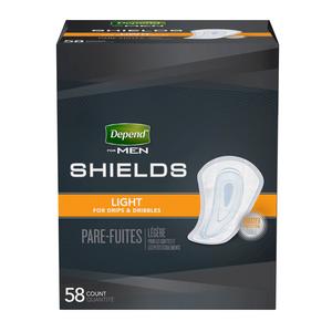 Shop for Depend Light Mens Incontinence Shields